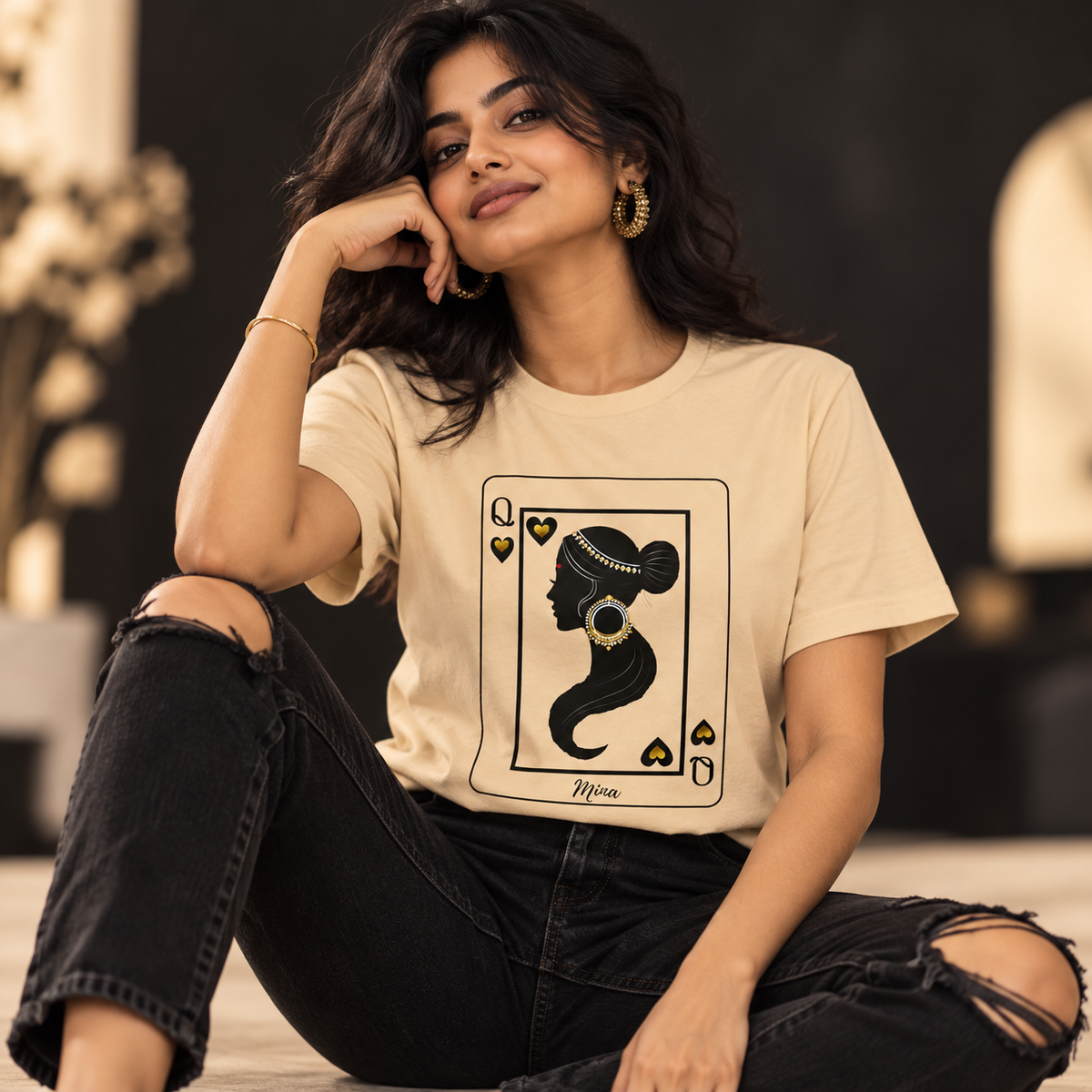 Desi Queen of Hearts