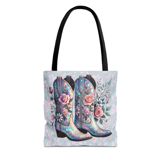 Chic Cowgirl Tote Bag, Western Boots Lover Gifts - 4 Options
