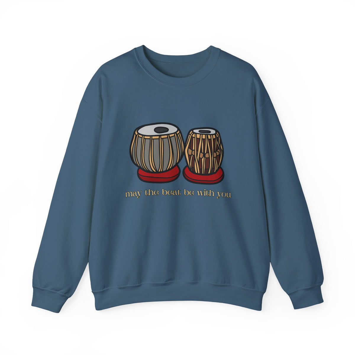 Personalized Tabla Drum Sweatshirt, Desi Indian Music Lovers Gift