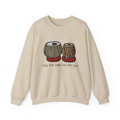 Personalized Tabla Drum Sweatshirt, Desi Indian Music Lovers Gift