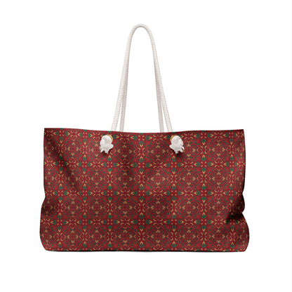 Custom Text South Asian Bollywood Christmas Tote Bag