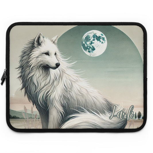 Dire Wolf Laptop Case / Sleeve, Chic Wolves and Dogs for Tablet Protectors and Covers