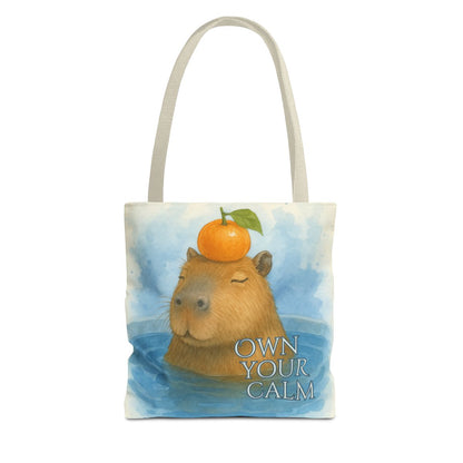 Personalized Capybara Tote Bag, Chic Animal Lover Gifts (7 Options)