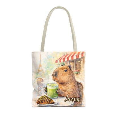 Personalized Capybara Tote Bag, Chic Animal Lover Gifts (7 Options)