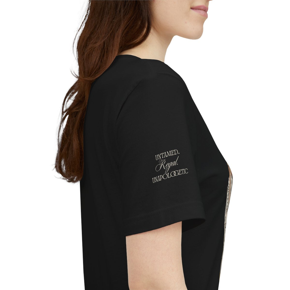 Custom Text Bollywood Inspirational T-Shirt, South Asian White Tiger Lover Apparel