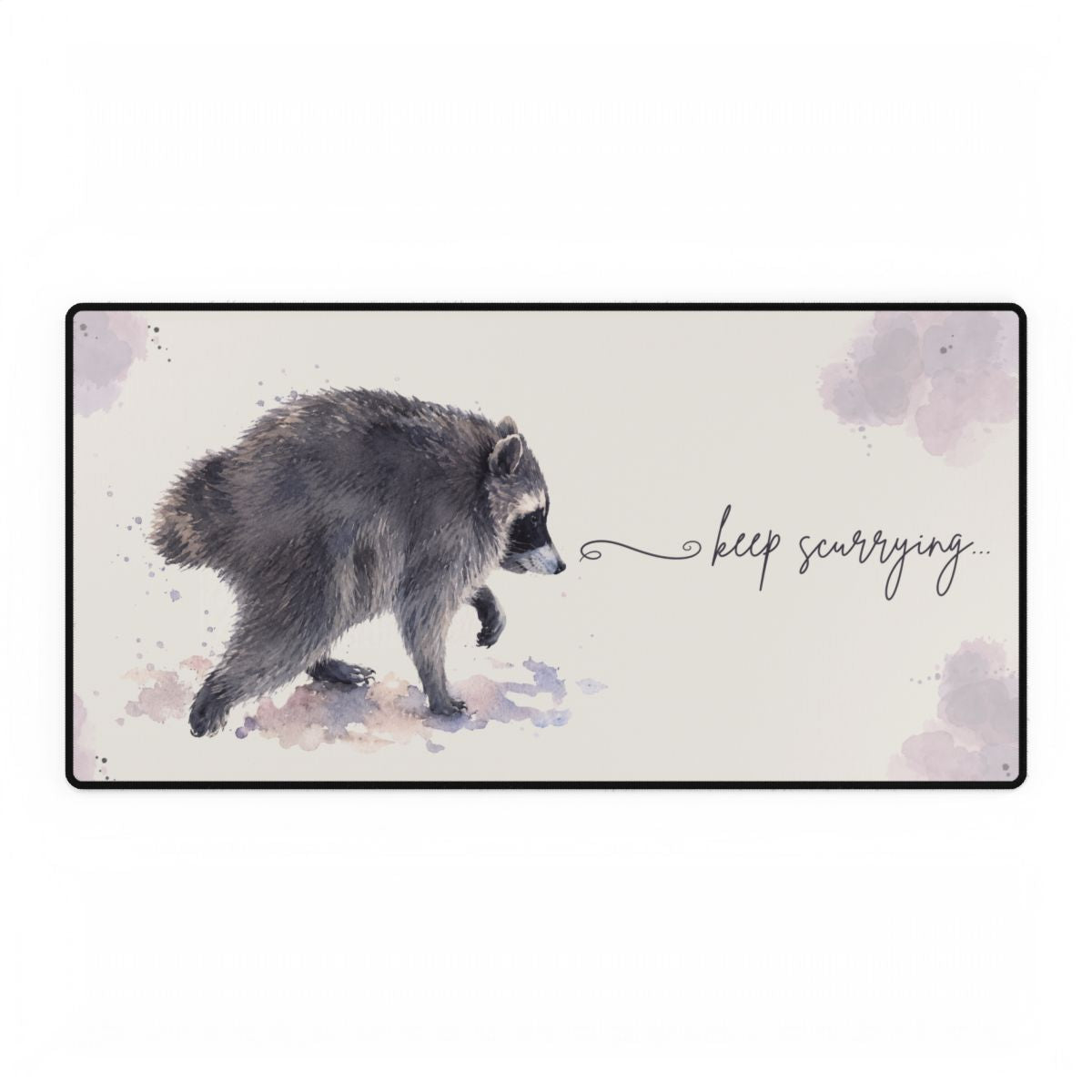 Jimothy Desk Mat, Raccoon Lovers Large Gaming Mouse Pad