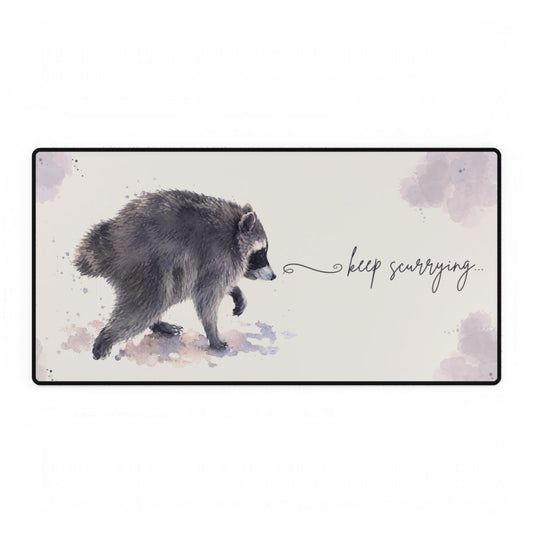 Jimothy Desk Mat, Raccoon Lovers Large Gaming Mouse Pad
