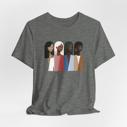 Custom Melanin T-Shirt, Inclusive Designs for Her