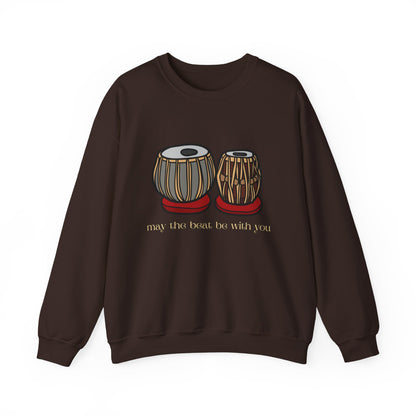 Personalized Tabla Drum Sweatshirt, Desi Indian Music Lovers Gift