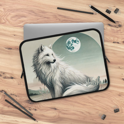 Dire Wolf Laptop Case / Sleeve, Chic Wolves and Dogs for Tablet Protectors and Covers