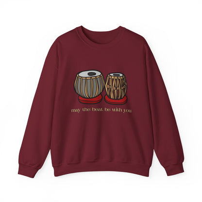 Personalized Tabla Drum Sweatshirt, Desi Indian Music Lovers Gift
