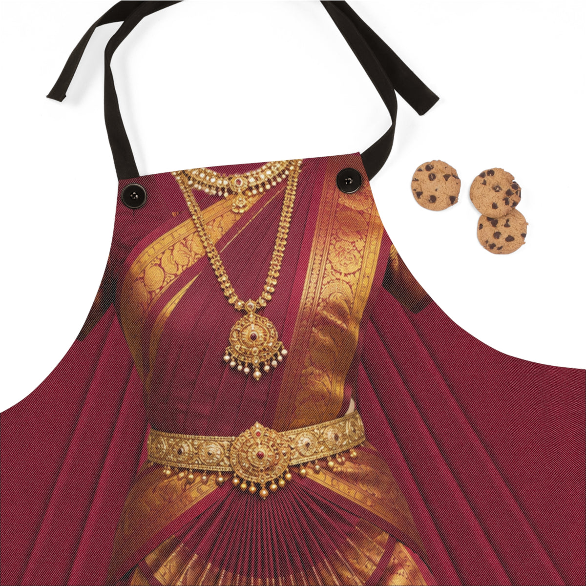 Bharatanatyam Novelty Apron, Arangetram Classical Dance Recital South Indian Gifts, Carnatic Chef Gift