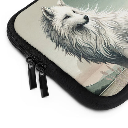Dire Wolf Laptop Case / Sleeve, Chic Wolves and Dogs for Tablet Protectors and Covers