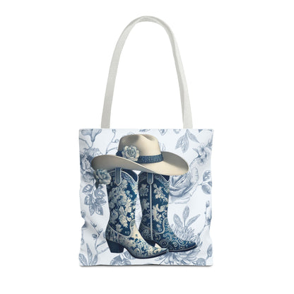 Chic Cowgirl Tote Bag, Western Boots Lover Gifts - 4 Options
