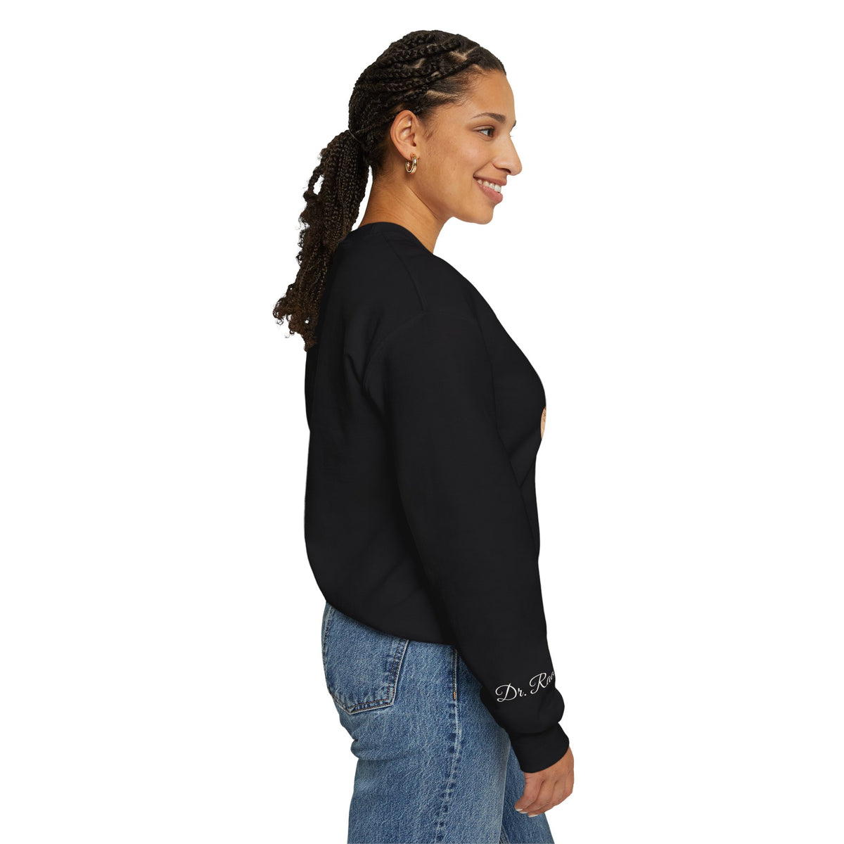 Custom Designation Desi Medical Professional Sweatshirt, Chic and Inclusive Nurse Doctor ARNP NP Graduation Gifts for Her