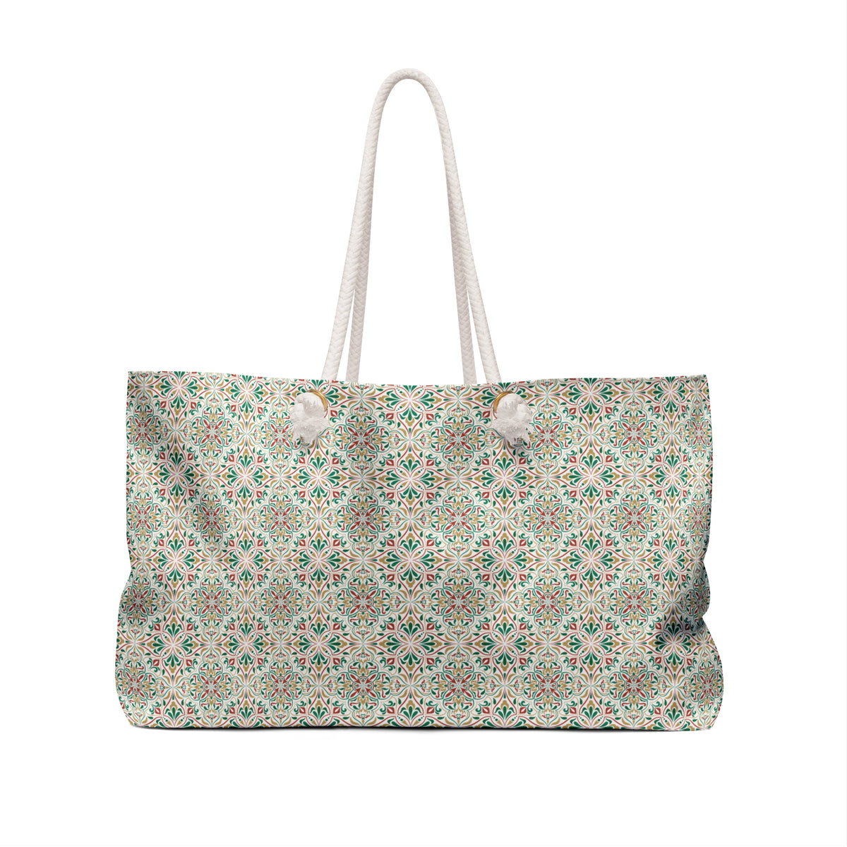 Custom Text South Asian Bollywood Christmas Tote Bag