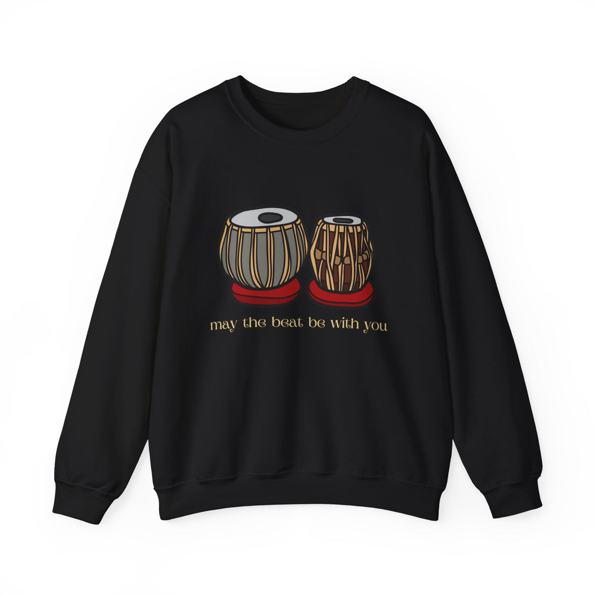 Personalized Tabla Drum Sweatshirt, Desi Indian Music Lovers Gift