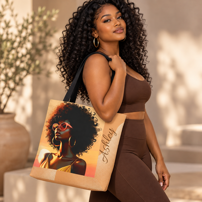Melanin Tote, Chic Inclusive Soul Sista Gifts and Bags