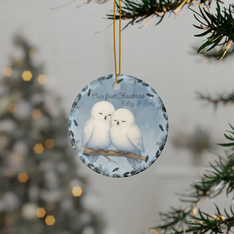 First Christmas / New Couple Ornaments