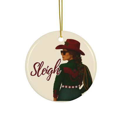Cowgirl & Western Themed Ornaments