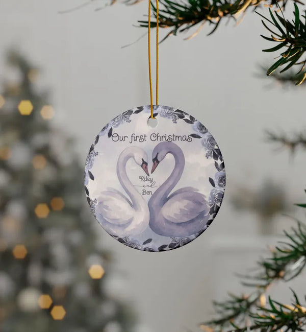First Christmas / New Couple Ornaments