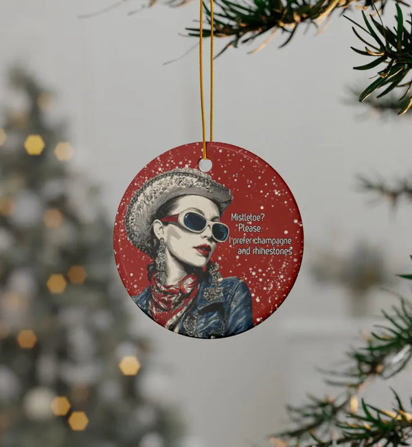 Cowgirl & Western Themed Ornaments