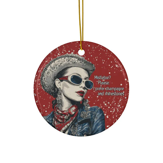 Cowgirl & Western Themed Ornaments