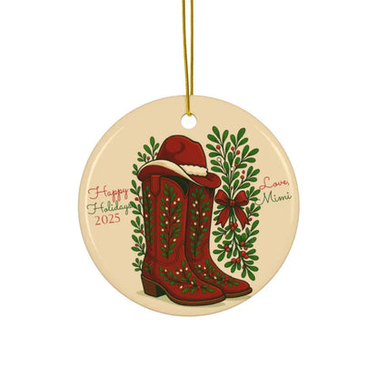Cowgirl & Western Themed Ornaments