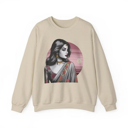 Chic Goth Bollywood Sweatshirt