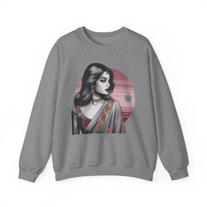 Chic Goth Bollywood Sweatshirt