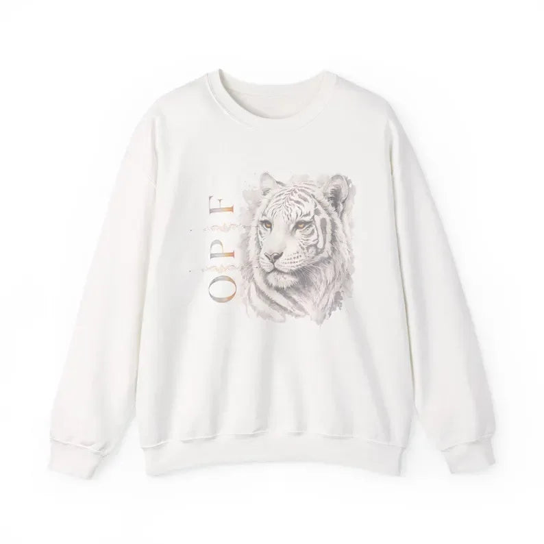 Orange Peel Finds Exclusive - 100% Cotton Tiger Sweatshirt