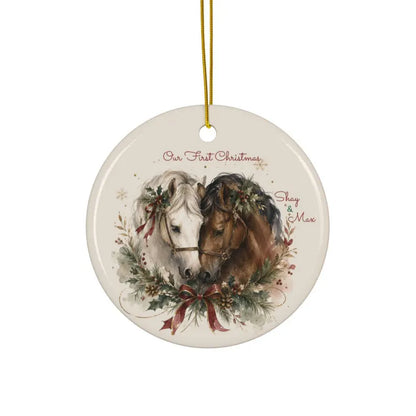 First Christmas / New Couple Ornaments