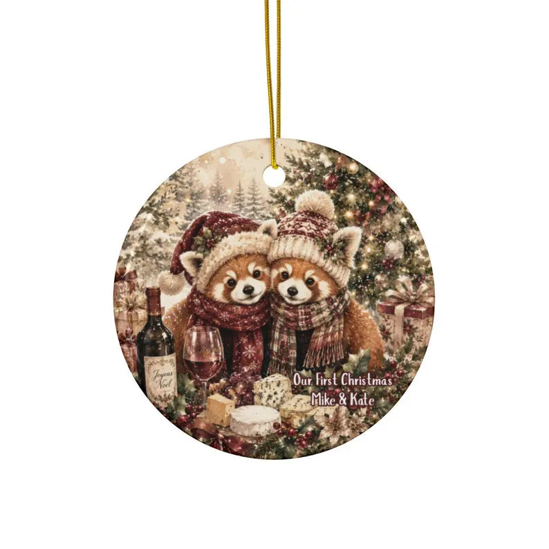 First Christmas / New Couple Ornaments