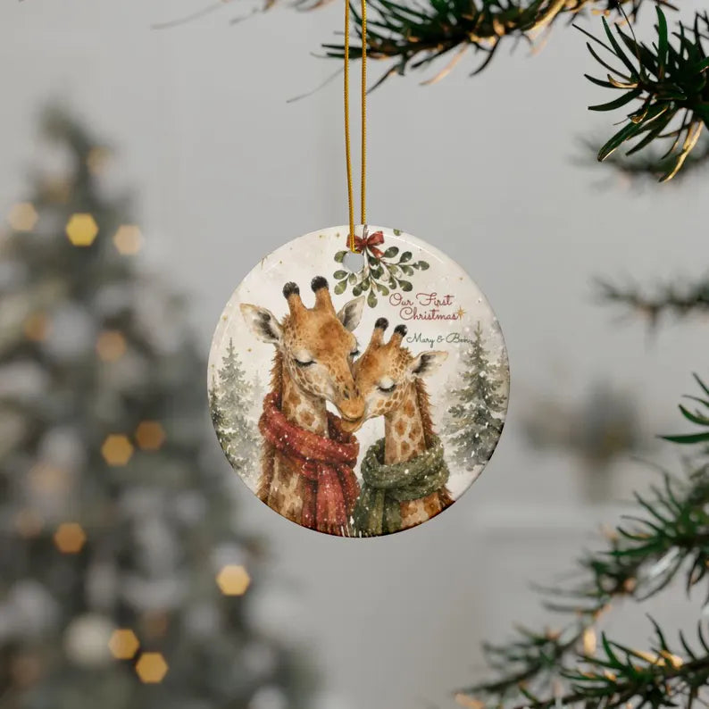 First Christmas / New Couple Ornaments