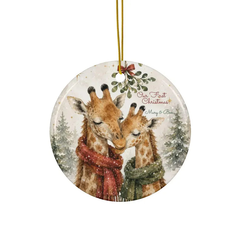 First Christmas / New Couple Ornaments