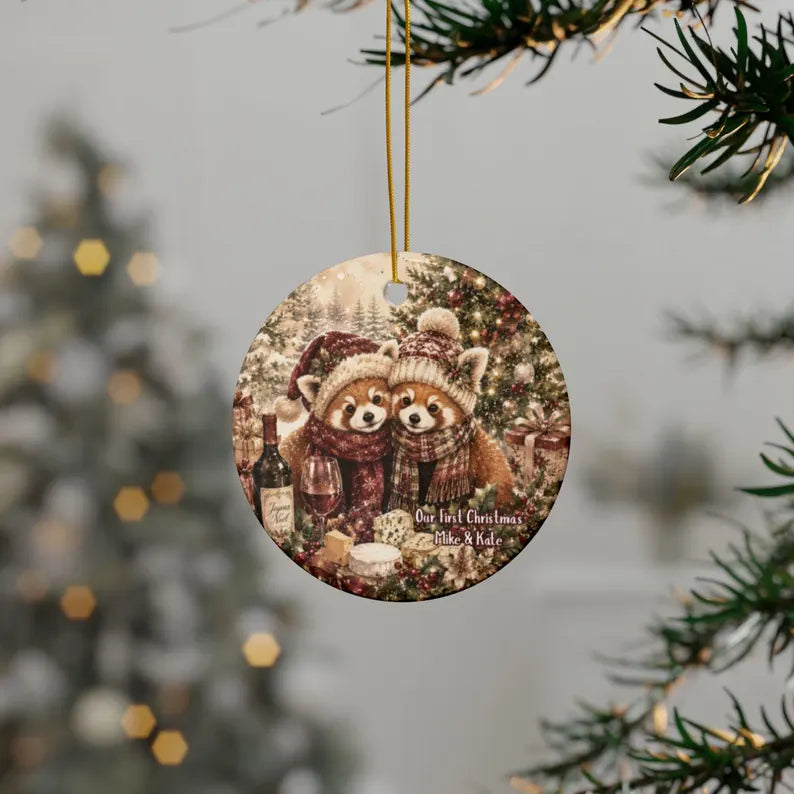 First Christmas / New Couple Ornaments