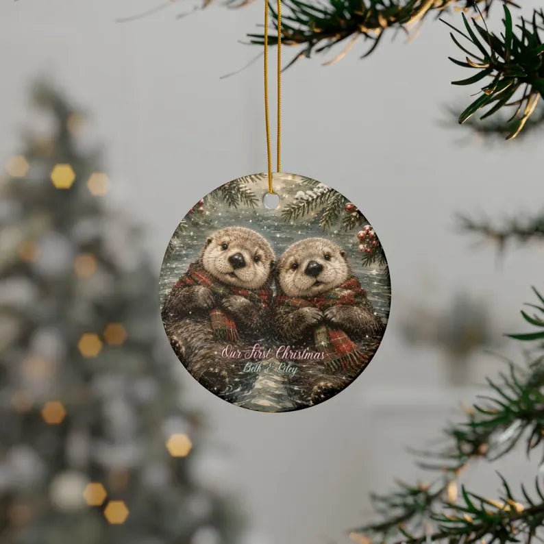 First Christmas / New Couple Ornaments