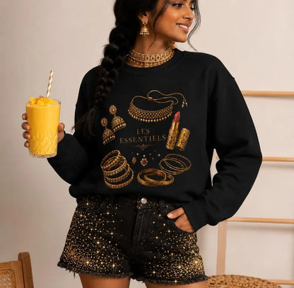 Desi Jewelry Lovers Sweatshirt