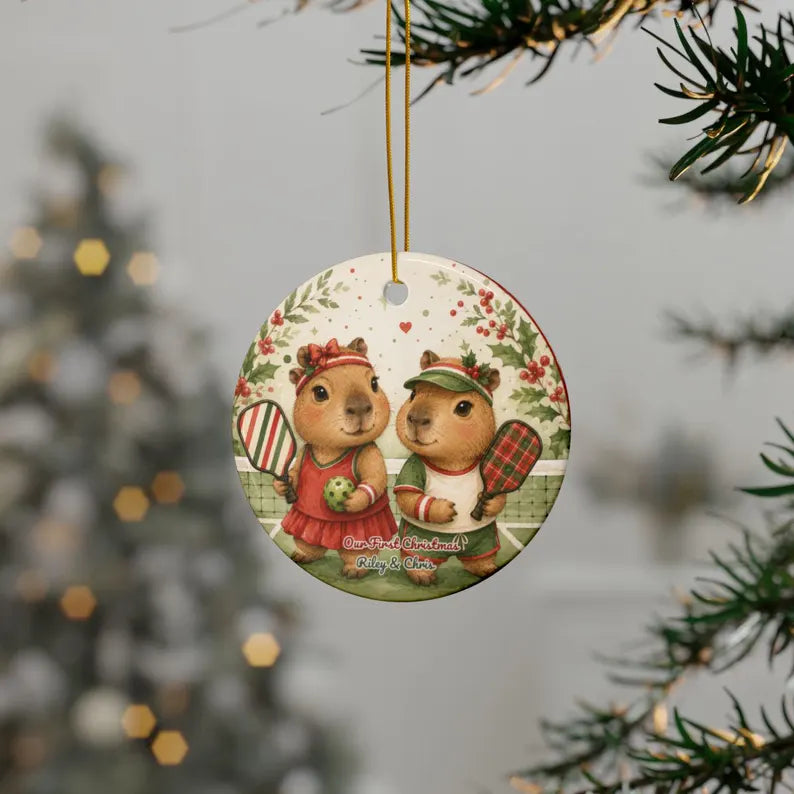 First Christmas / New Couple Ornaments