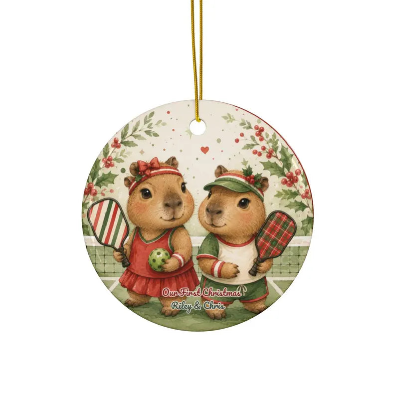 First Christmas / New Couple Ornaments