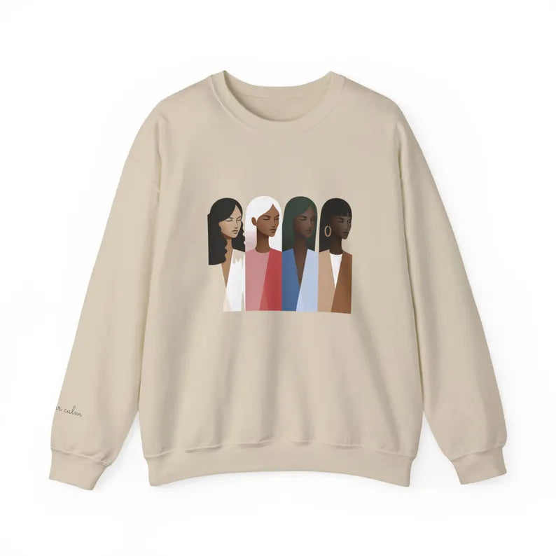 Chic, Inclusive Melanin Sweatshirt