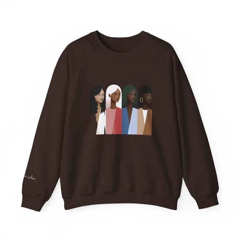 Chic, Inclusive Melanin Sweatshirt