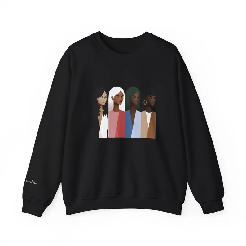 Chic, Inclusive Melanin Sweatshirt