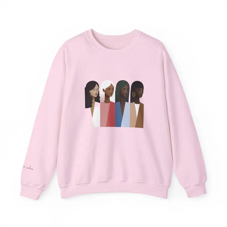 Chic, Inclusive Melanin Sweatshirt