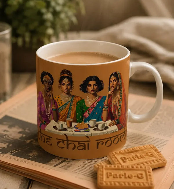 Bollywood Chai Room Ceramic Mug