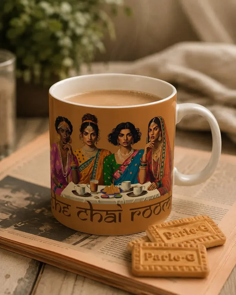 Bollywood Chai Room Ceramic Mug