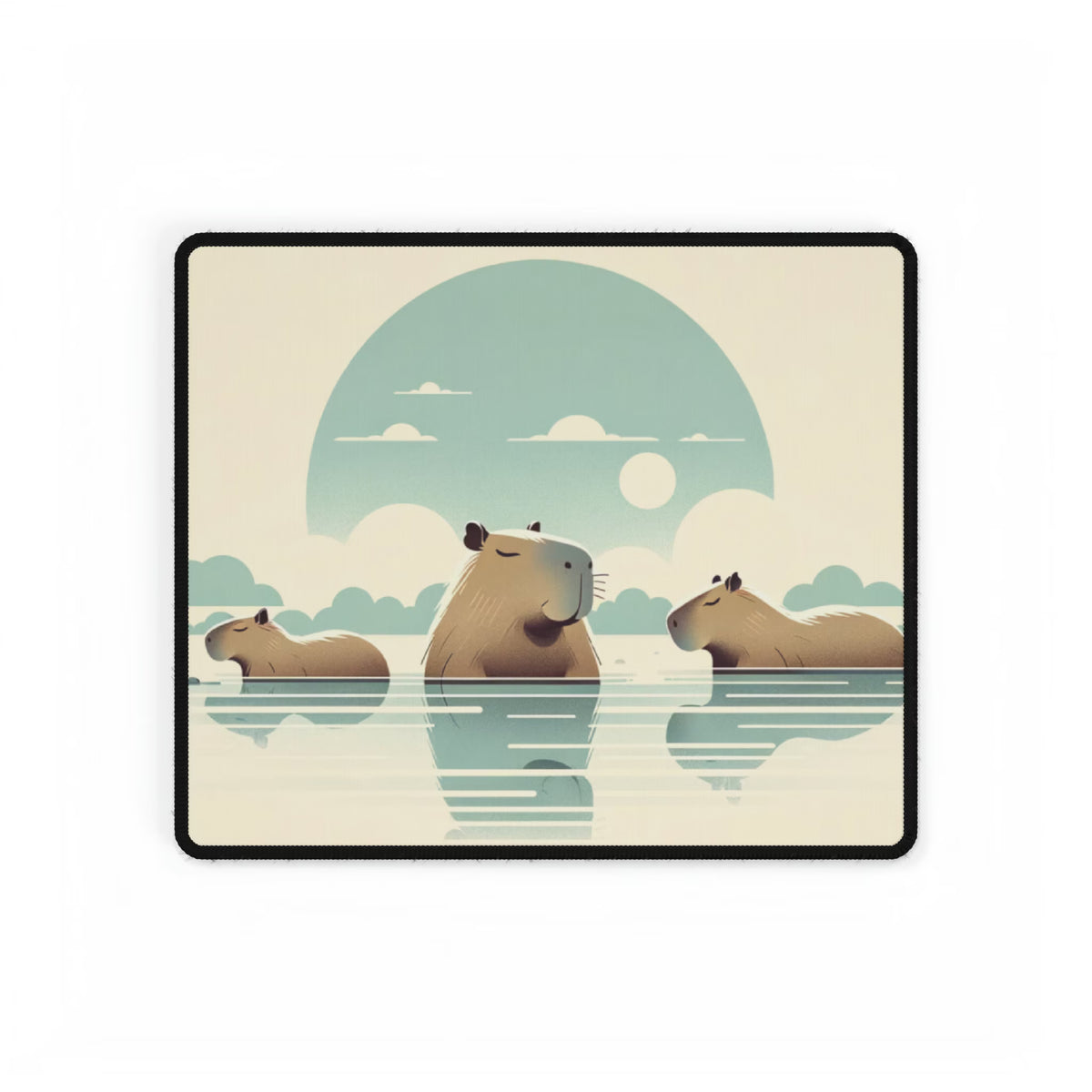 Capybara Desk Mat / Large Gaming Mouse Pad