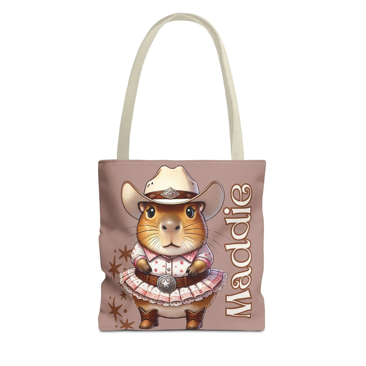 Personalized Capybara Tote Bag, Chic Animal Lover Gifts (7 Options)