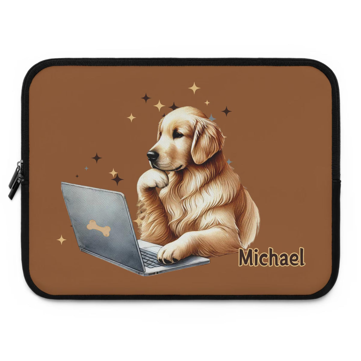 Cowgirl Laptop Case / Dog Lovers Laptop Case
