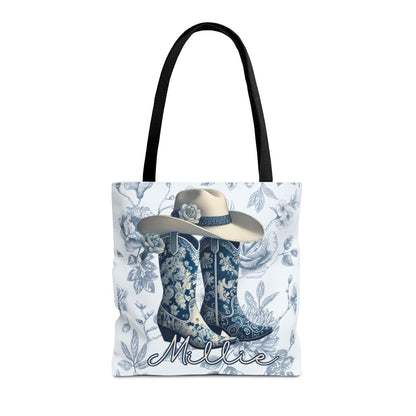 Chic Cowgirl Tote Bag, Western Boots Lover Gifts - 4 Options